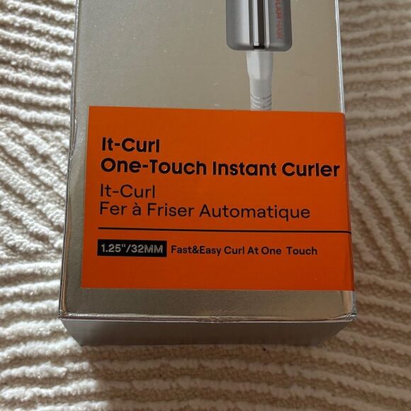 Glam Hair Automatic Curling Iron - Silver and Orange - Picture 2 of 6